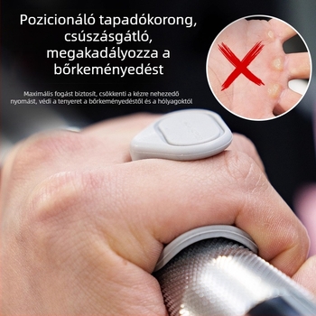 Szilikon tenyérvédő edzéshez, csúszásmentes kesztyűk férfiaknak, sporthoz, jóga, súlyemelés, húzódzkodás, kalluszok megelőzésére