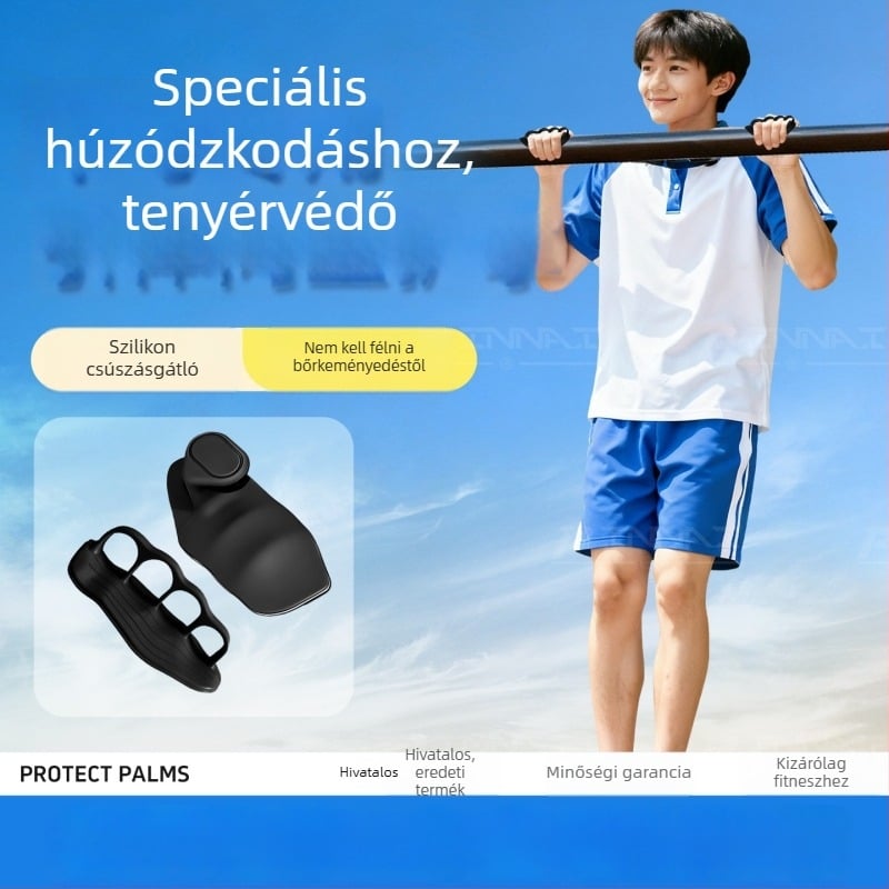 Szilikon tenyérvédő edzéshez, csúszásmentes kesztyűk férfiaknak, sporthoz, jóga, súlyemelés, húzódzkodás, kalluszok megelőzésére