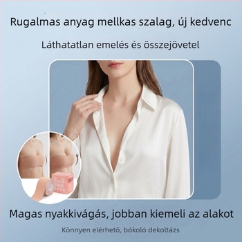 Mellemelés-teip, öntapadó, lélegző, ultra vékony, varrat nélküli, téglalap alakú, pamut