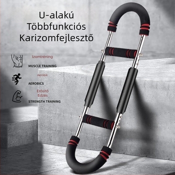 U-alakú állítható karerősítő, többfunkciós rugós edzőgép otthoni használatra – csukló és mellkas izmainak edzéséhez
