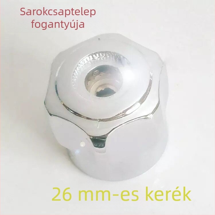 ABS műanyag kézi kerék vízvezetékhez, csaphoz kézi fogantyú, piros vagy kék körös kivitel – két változat