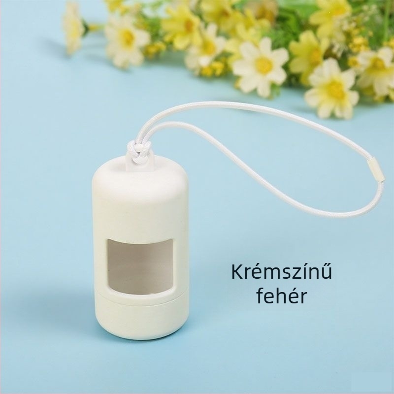Hordozható kutyapiszok-szedő, kompakt és multifunkcionális, színválasztékkal a sétákhoz.