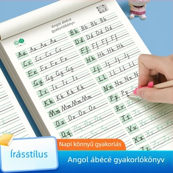 Hengshui stílusú 26 angol betű írásgyakorló füzet
