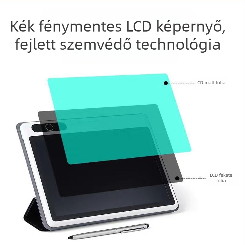 Üzleti elektronikus írás tábla összecsukható bőrtokkal — notesz és mini tábla