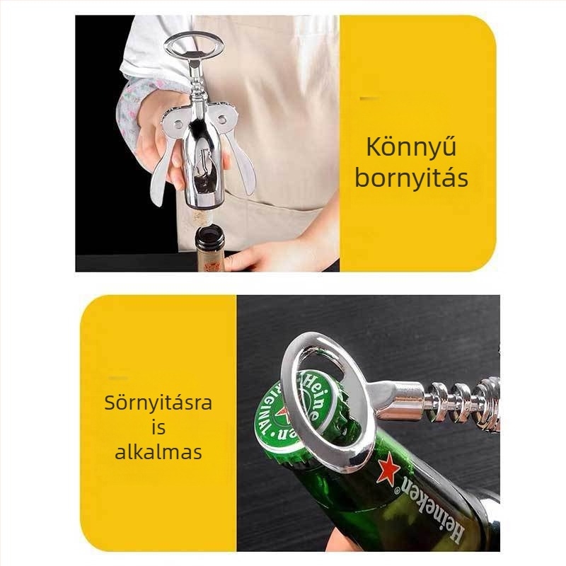 Többcélú borosüvegnyitó háztartási és szálláshelyhasználatra