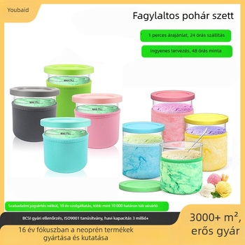 24oz neoprenes szigetelt pohárvédő kávéhoz és fagylalthoz - Ninja Cup