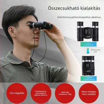 Koncertre szánt professzionális binokulárisok, nagyítás és HD felbontás, hordozható okostelefonnal fotózáshoz, gyerekeknek és felnőtteknek, kültéren
