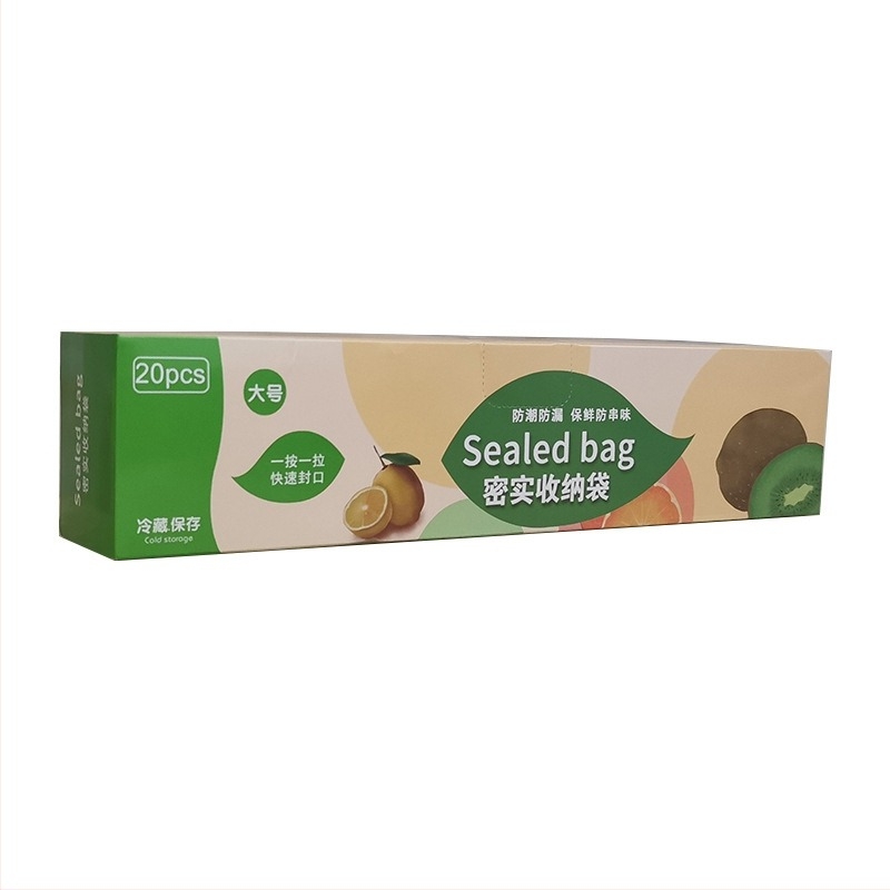Vastagított, lezárható élelmiszertároló tasakok, áttetszőek, önzáróak, hűtőszekrényhez és snack adagolásához