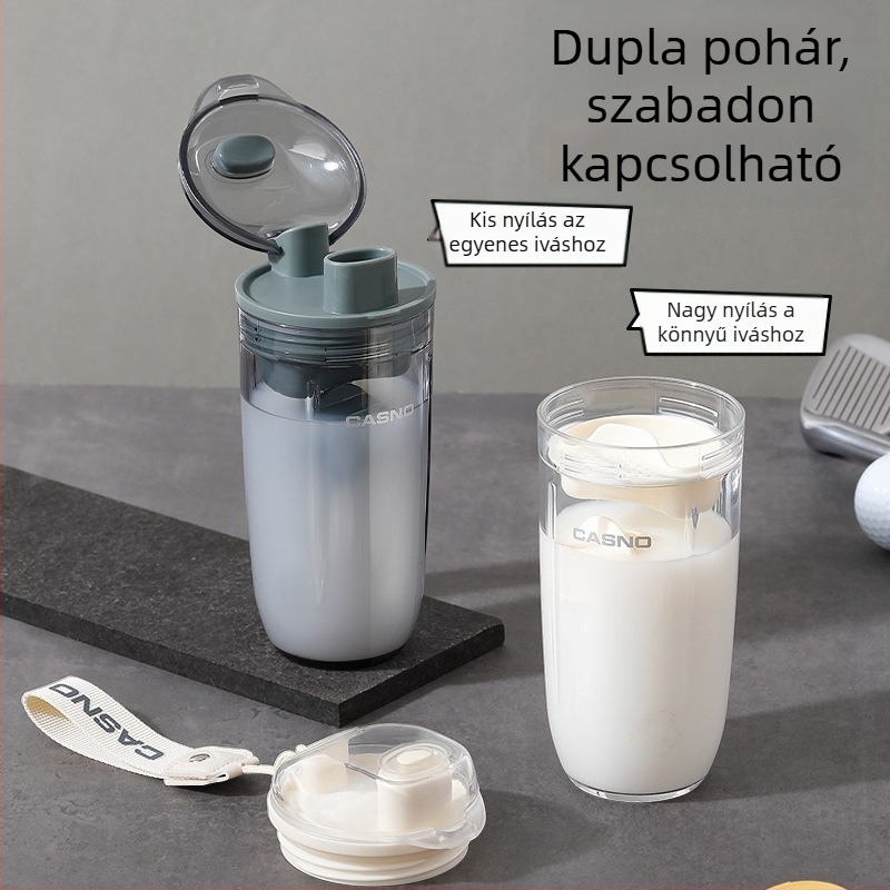 Fehérje por shaker edzéshez, 2026-os új modell, hordozható, magas hőmérséklet-álló, élelmiszer-minőségű keverőgolyó