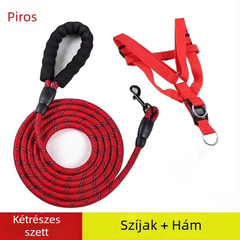Kutyakötele nagy, közepes és kistestű kutyáknak – 2–3 m hosszú
