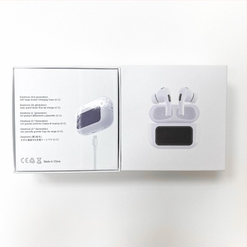 A9Pro/A8 érintőképernyős vezeték nélküli Bluetooth fülhallgató csomagoló doboza, 2–5 generációk, két részes fedél