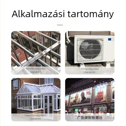 Harmadik generációs eszköz antiféltajtók expanziós csavarjainak eltávolításához betonfalakról