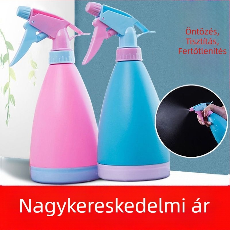 Elektromos kerti öntöző kanna permetezővel, műanyag öntözőedény