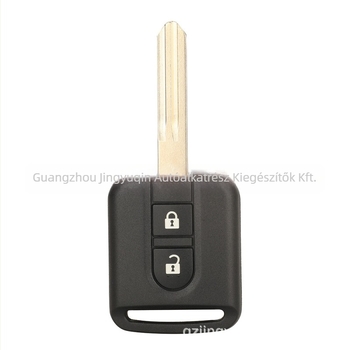 Nissan 2-key autókulcs távirányító, 433 MHz, chip 46, 5WK4876/5WK4818