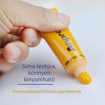 Neroli narancsvirág 24 színű akrilfesték készlet gyerekeknek — DIY festés köveken és ruhákon