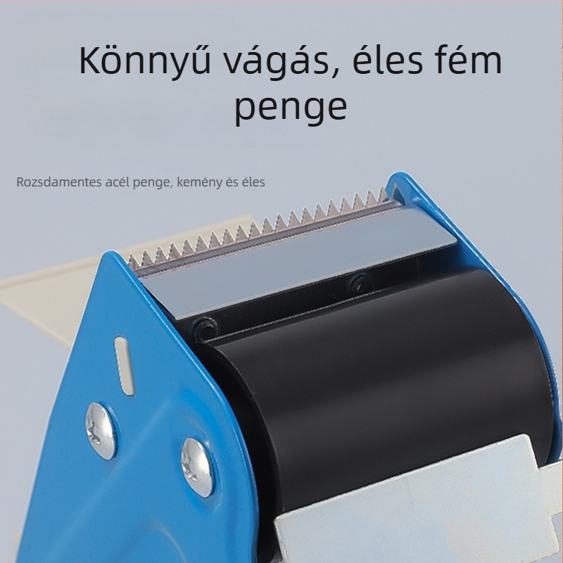 Kézi fém kartondoboz-záró készülék 2 hüvelykes ragasztószalaghoz