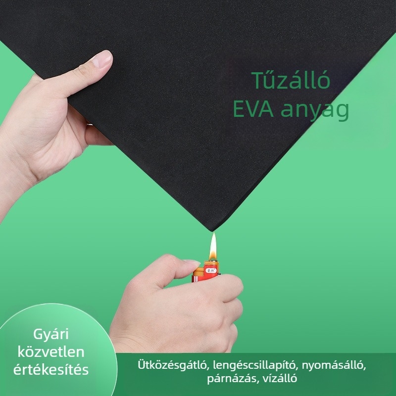 Milucky EVA tűzálló ragasztómentes tömítőgyűrű EVA habból, tűzálló és magas hőmérséklet-tűrés, párna és ütéscsillapító