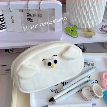 Flanel tolltartó absztrakt mintával, nagy kapacitású diákoknak