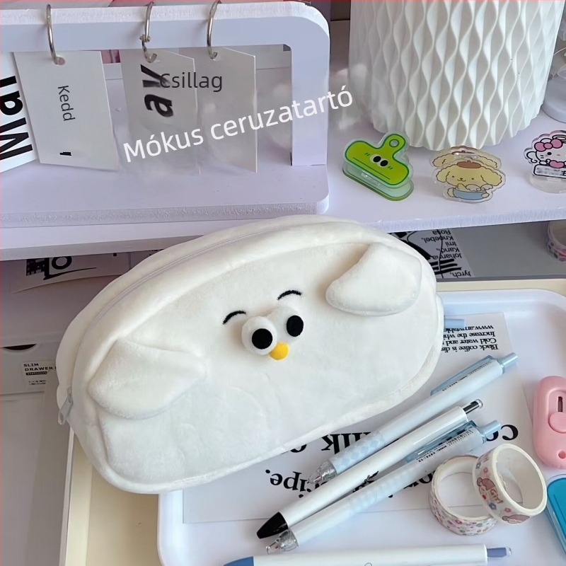 Flanel tolltartó absztrakt mintával, nagy kapacitású diákoknak