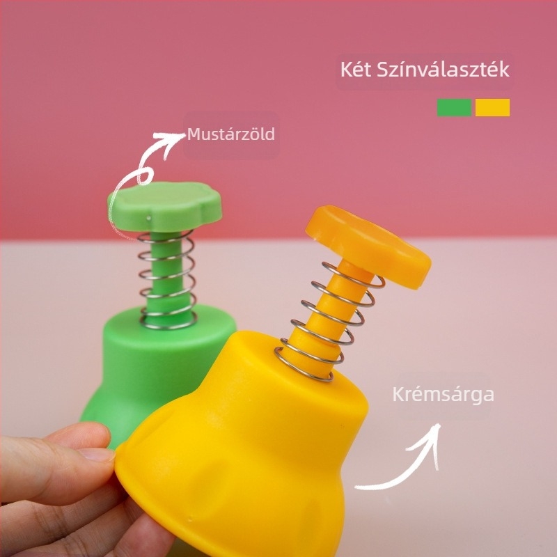 Gyümölcs-hámozó és elválasztó eszköz kézvédővel, konyhai használatra