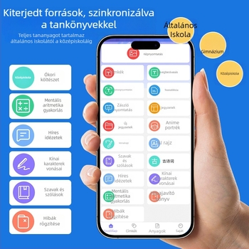 Mini Bluetooth-hőnyomtató címkékhez, hordozható jegyzetekhez és hibás feladatok nyomtatásához