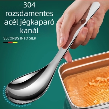 Kézi jégdaráló 304 rozsdamentes acélból, otthoni használatra