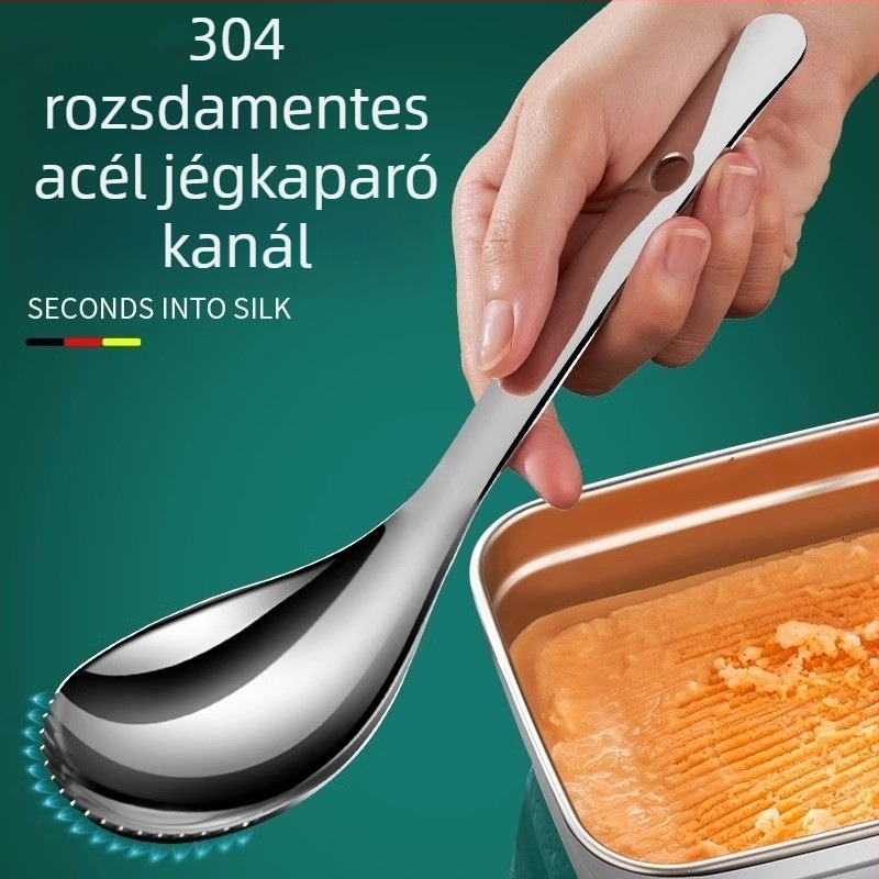 Kézi jégdaráló 304 rozsdamentes acélból, otthoni használatra
