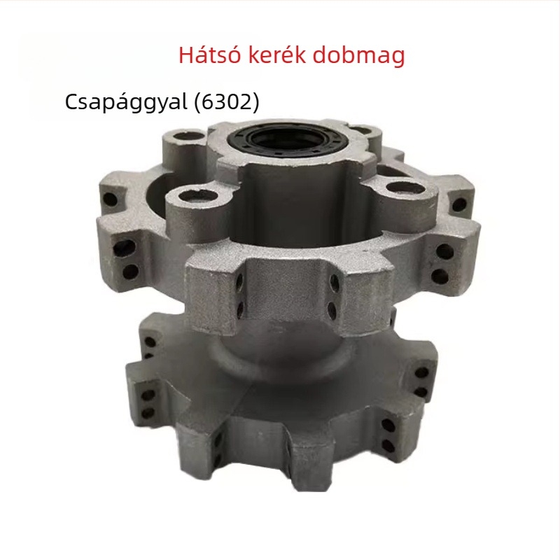 Enduró motorkerékpár BSE Cheetah Huayang K1 T2 – elülső kerék központ Drum Core, hátsó kerék központ Drum Core