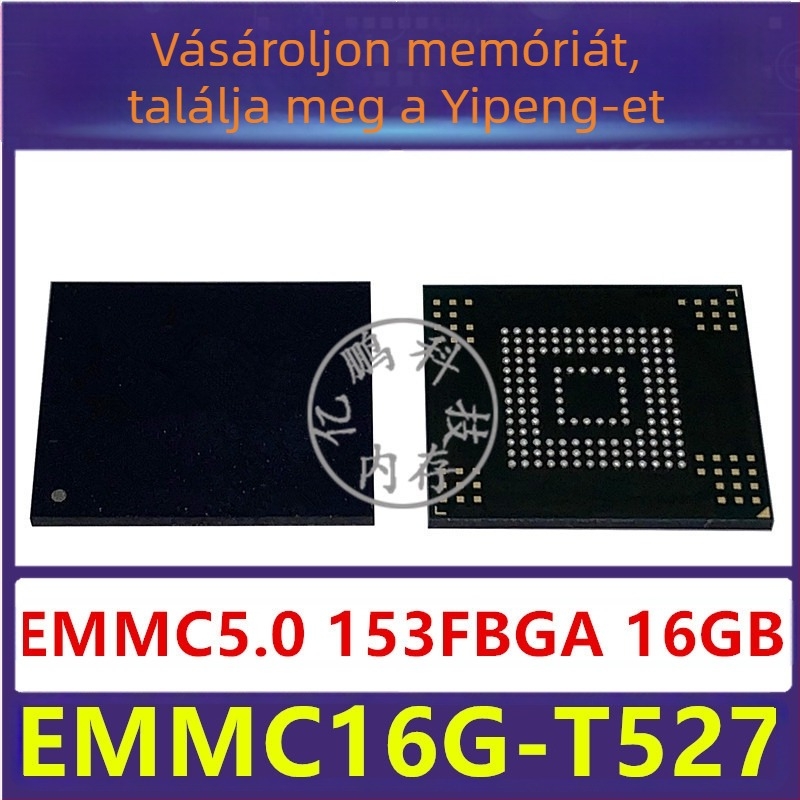 EMMC16G-T527 EMMC5.0 16GB 153FBGA Memóriachip IC – Tesztelt és működik