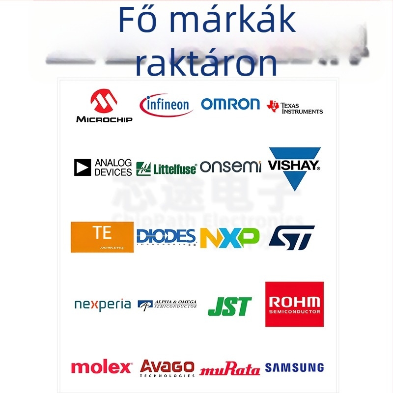 IR2110PBF DIP-14 motorvezérlő IC autóelektronikához és 5G bázisállomás RF tápegységhez