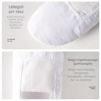 Lányok nyári beltéri tánc cipő puha talppal – színpadra, balett, modern tánc és jóga
