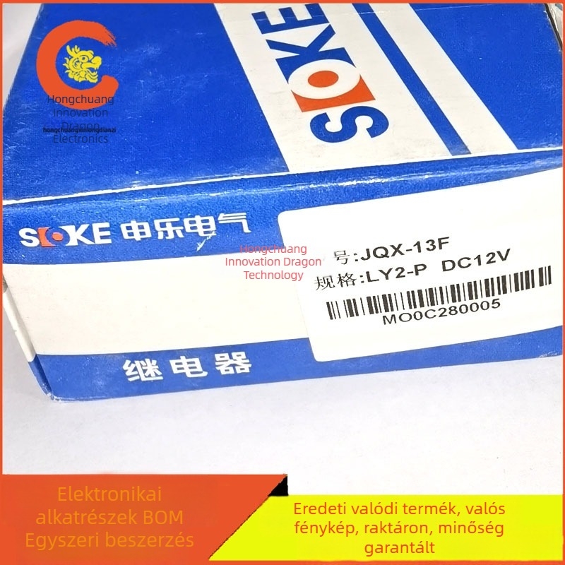 SOKE Shen Le JQX-13F-LY2C DC12V 8-pins Kétcsatornás konvertermodul