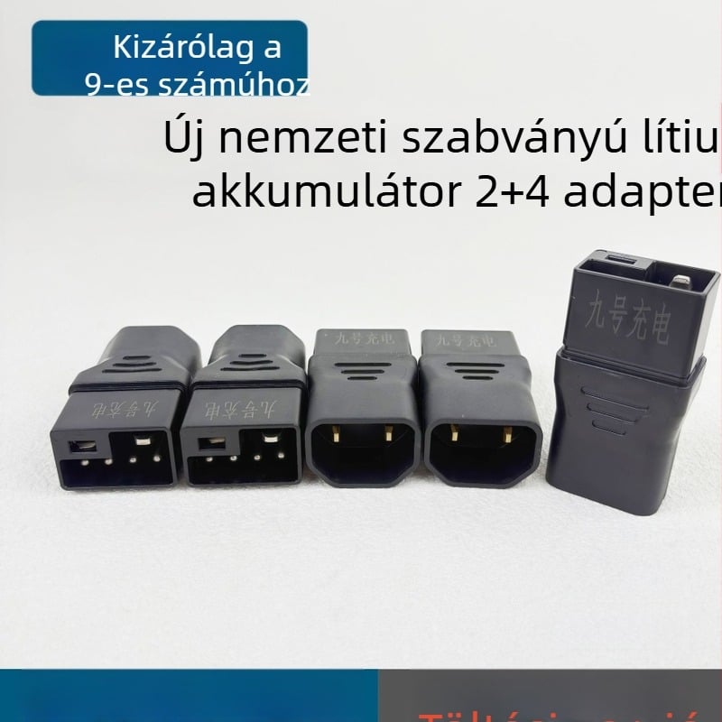 No. 9 Li-ion akkumulátor 2+4 adapter vezeték nélküli töltőállomáshoz