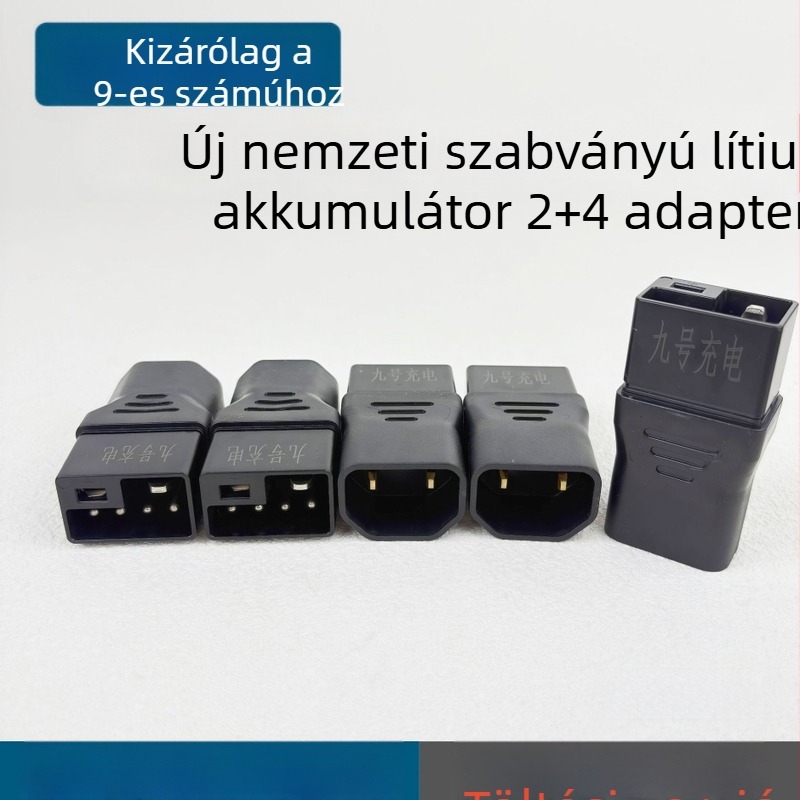 No. 9 Li-ion akkumulátor 2+4 adapter vezeték nélküli töltőállomáshoz
