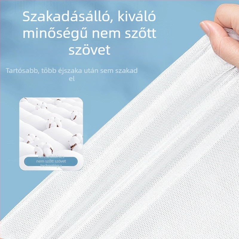 Egyszer használatos háromrészes ágyneműkészlet vonatokhoz – magas sebességű vasút számára: lepedő és hordozható egyszemélyes hálózsák utazáshoz