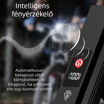 Raybow Sharp Leopard kerékpár első fényszóró éjszakai tekeréshez – erős fényű, vízálló világítás MTB és országúti kerékpárokhoz