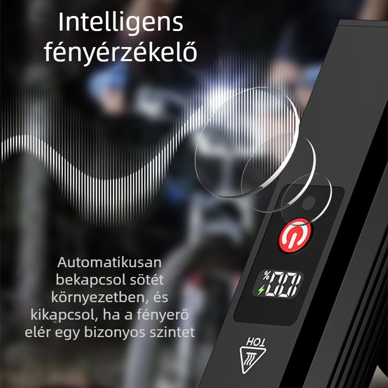 Raybow Sharp Leopard kerékpár első fényszóró éjszakai tekeréshez – erős fényű, vízálló világítás MTB és országúti kerékpárokhoz