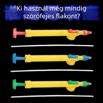 Kézi toló–húzó permetező növények öntözésére, szórónyéllel