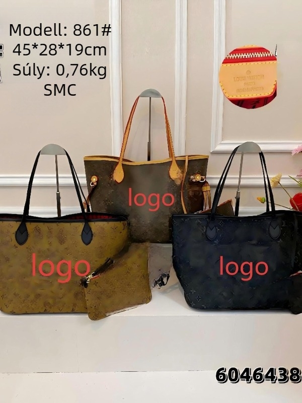 Női válltáska PU anyagból, koreai stílus, könnyű luxus tote nagy kapacitású bucket táska nyárra