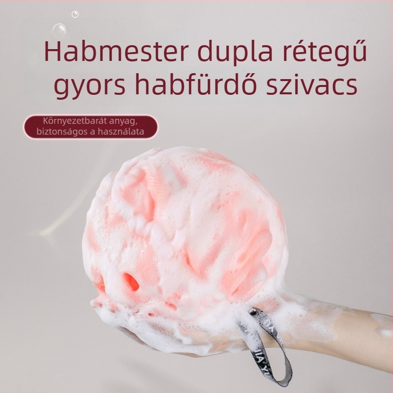 Akasztós fürdőgolyó – puha, aranyos, hátmasszázshoz való kiegészítő