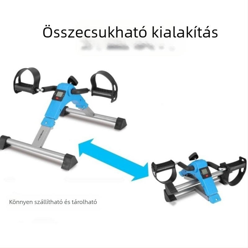 Otthoni kompakt összecsukható lábedző készülék – mini edzőgép a lábak edzésére és a zsírvesztésre