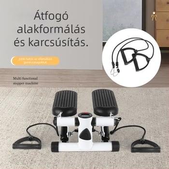 Többfunkciós otthoni stepper hidraulikus ellenállással, kompakt, halk edzőgép a lábak formázásához