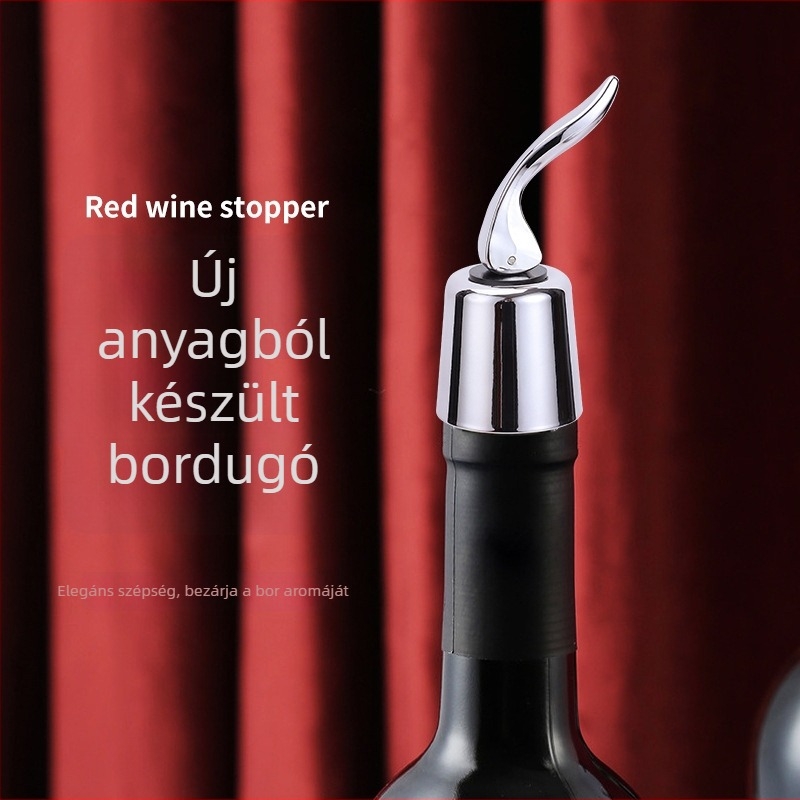 Rozsdamentes acél bordugó a lezáráshoz és megőrzéshez, otthoni használatra