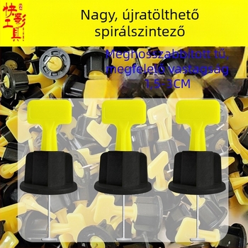 Márvány csempe szintezőeszköz, vastagabb és hosszabb acéltűvel – kőzet burkolásához