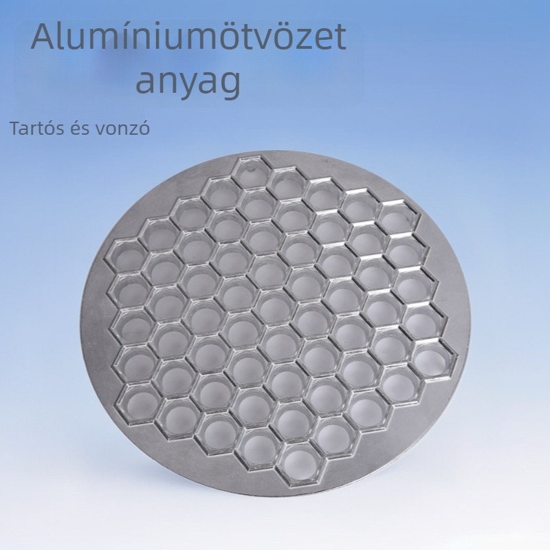 61 lyukú alumínium gombóc forma – konyhai eszköz