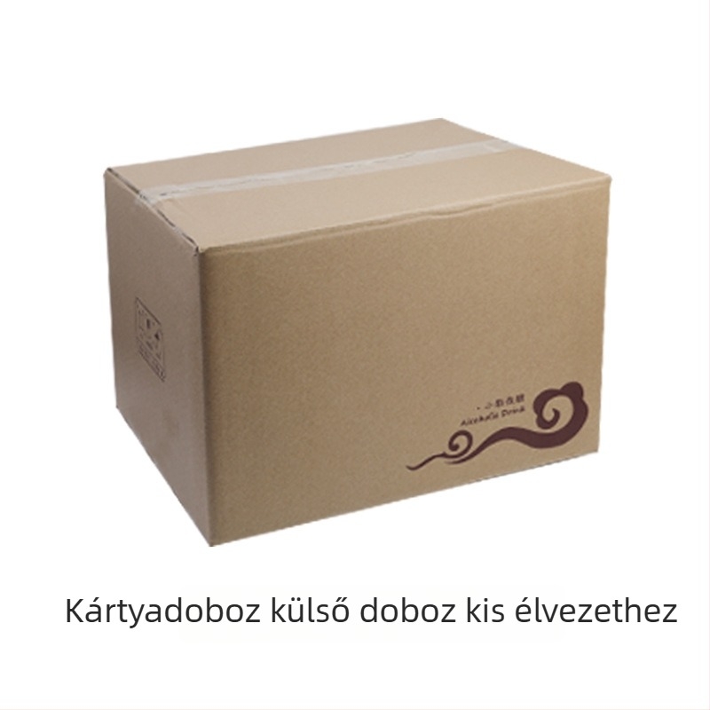 125 ml-es üveg alkoholtartalmú ital készlet – négy darabos ajándékdobozos csomag, modell Half-Mountain Bottom