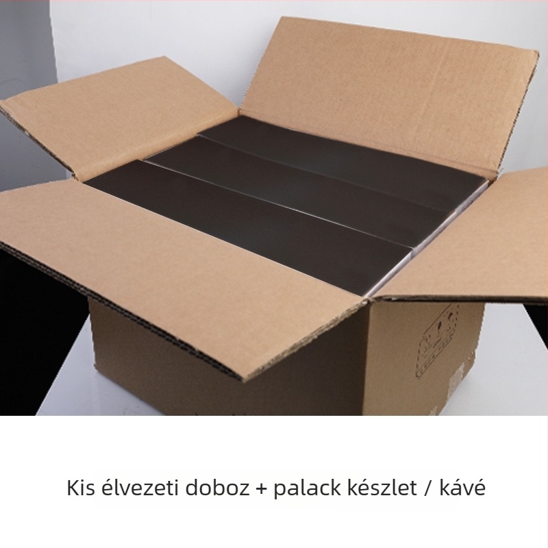 125 ml-es üveg alkoholtartalmú ital készlet – négy darabos ajándékdobozos csomag, modell Half-Mountain Bottom