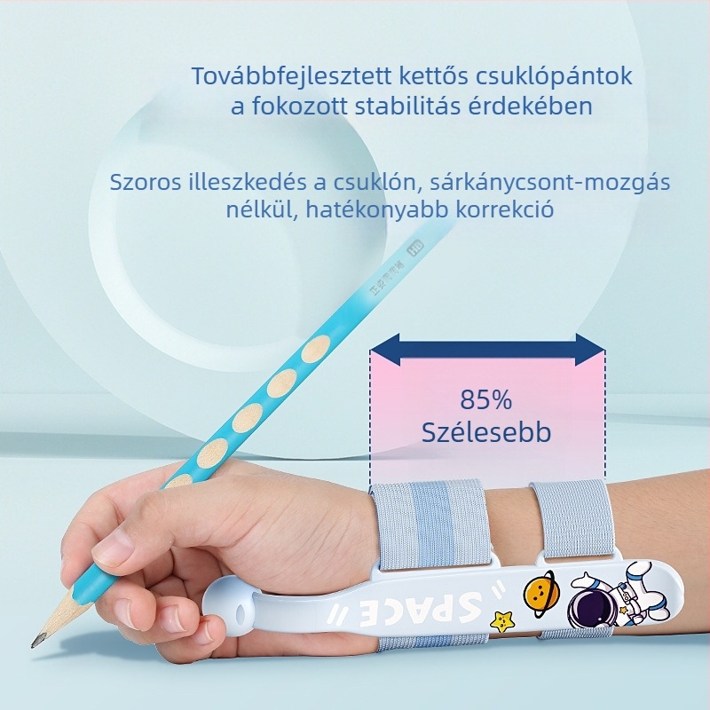 Harmadik generációs csuklókorrigáló gyerekek tollfogásának helyes tartásáért