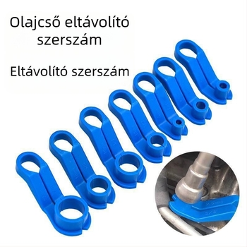7 darabos klímacső-eltávolító szerszámkészlet
