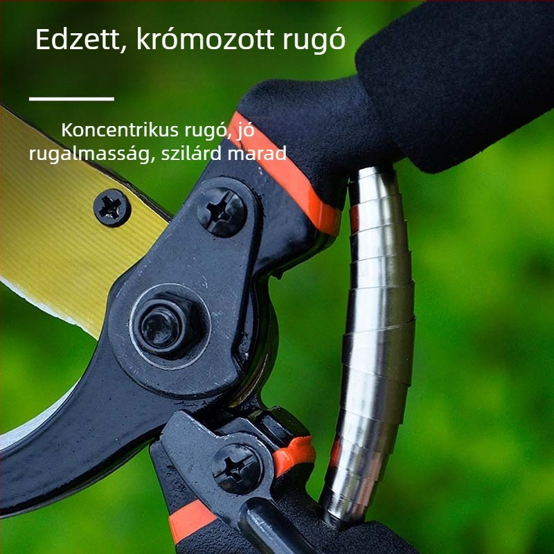 Kerti metszőolló ágakhoz és gyümölcsfákhoz